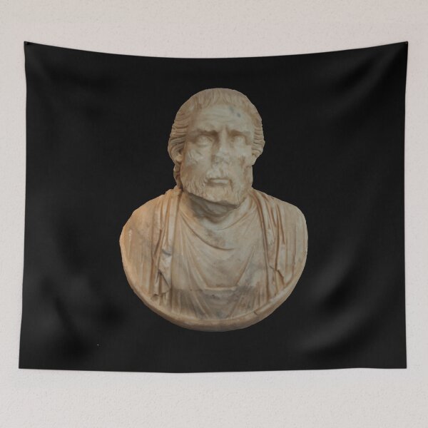 Item preview, Shield Portrait, Philosopher At Aphrodisias Vector Art designed and sold by taiche.
