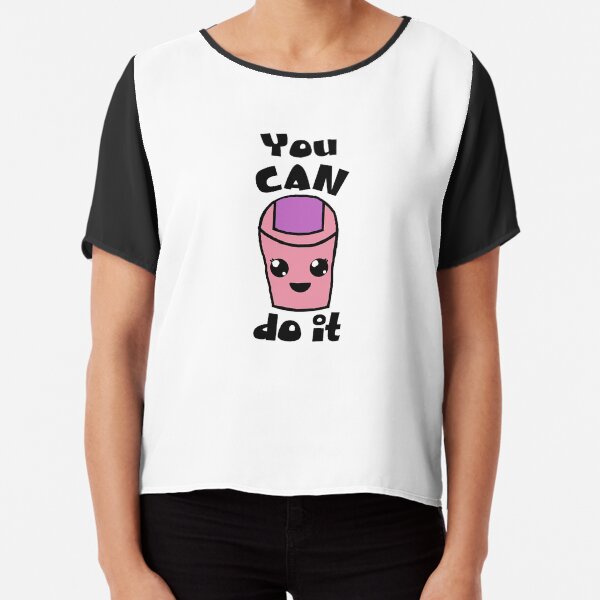You Can Do It Chiffon Top