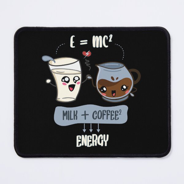Item preview, Coffee Plus Milk Equal Energy Cute Kawaii Style designed and sold by artado.