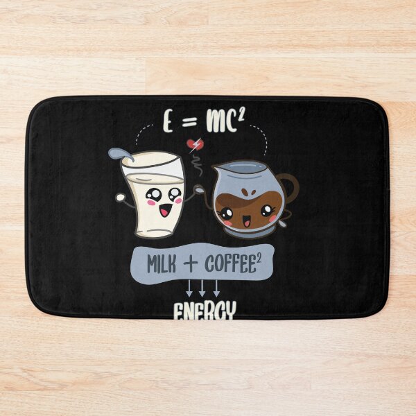 Item preview, Coffee Plus Milk Equal Energy Cute Kawaii Style designed and sold by artado.