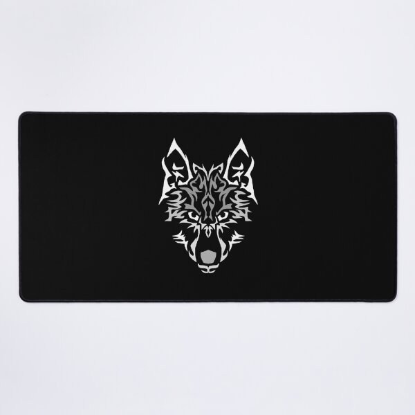 Item preview, Cool Gray Wolf Head | Aztec Wolf Head designed and sold by Grafik0.