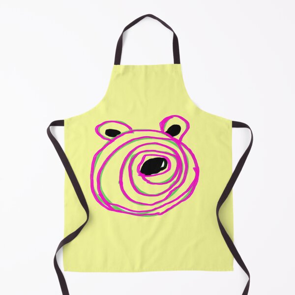 Item preview, Pink green dog swirl designed and sold by ArtistRebeccaLS.