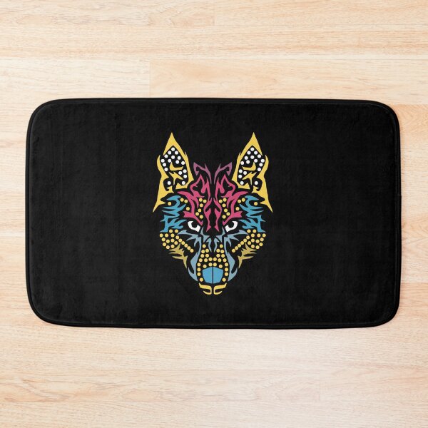 Item preview, Cool Colorful Wolf Head | Aztec Wolf Head designed and sold by Grafik0.