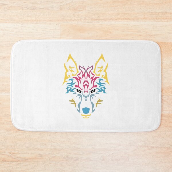 Item preview, Cool Colorful Wolf Head | Aztec Wolf Head designed and sold by Grafik0.