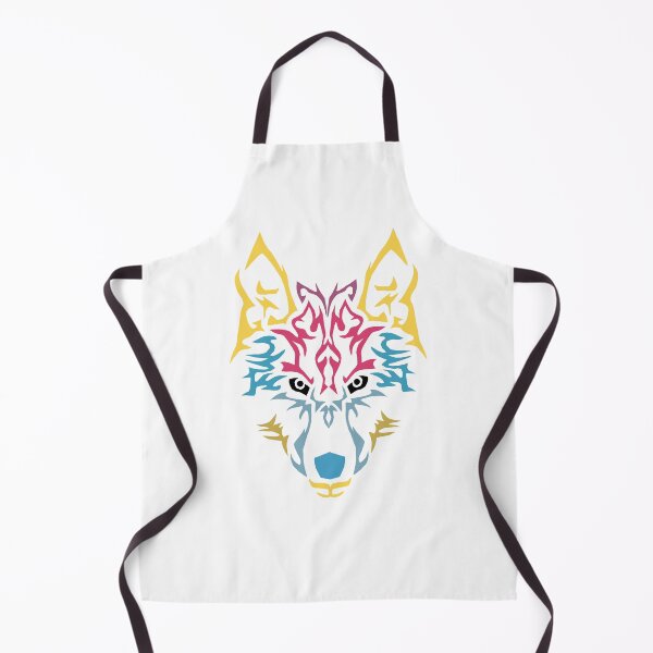 Item preview, Cool Colorful Wolf Head | Aztec Wolf Head designed and sold by Grafik0.