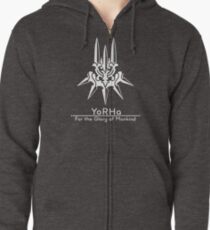 YoRHa Zipped Hoodie