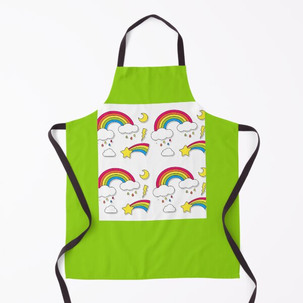 Item preview, Rainbow pattern masks and stickers Sleeveless Top designed and sold by MarieaJost.