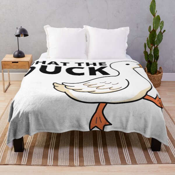 Item preview, WHAT THE DUCK- Funny Pun designed and sold by Anxatzi.