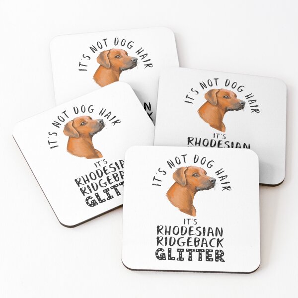 Item preview, It's not dog hair it's RHODESIAN RIDGEBACK glitter funny dog quote designed and sold by theshirtinator.