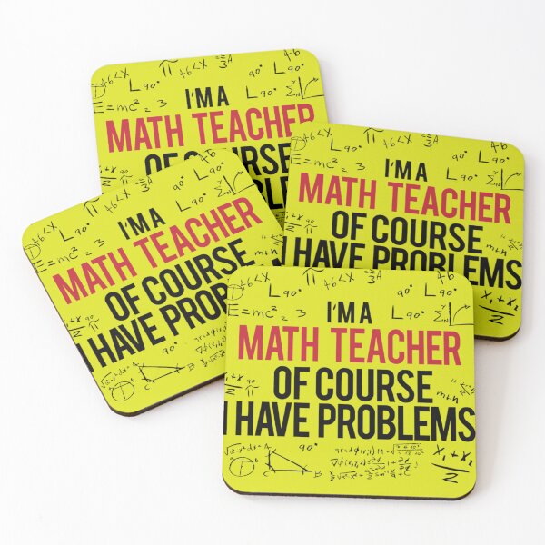 Item preview, Math Teacher With Problems  T-Shirt designed and sold by MarthaaSimon.