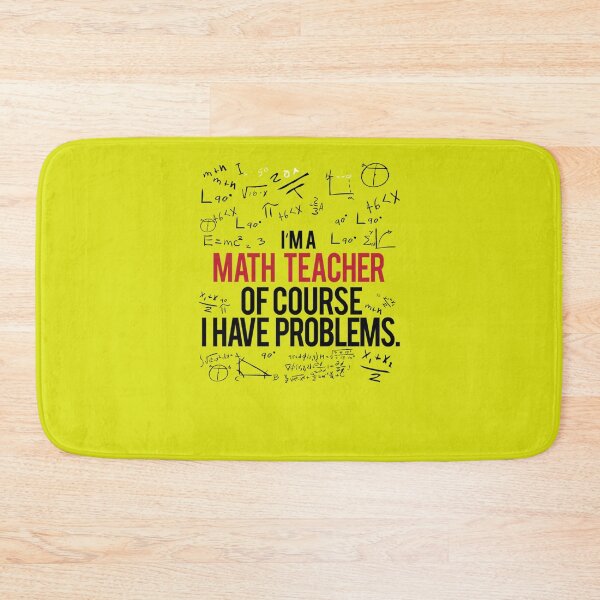 Item preview, Math Teacher With Problems  T-Shirt designed and sold by MarthaaSimon.