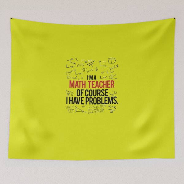 Item preview, Math Teacher With Problems  T-Shirt designed and sold by MarthaaSimon.
