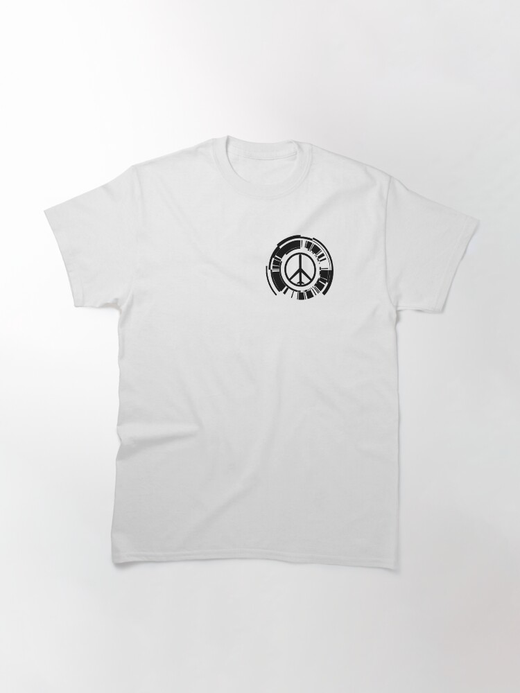 Thumbnail 3 of 7, Classic T-Shirt, Peace Walker Logo designed and sold by Fireseed-Josh.