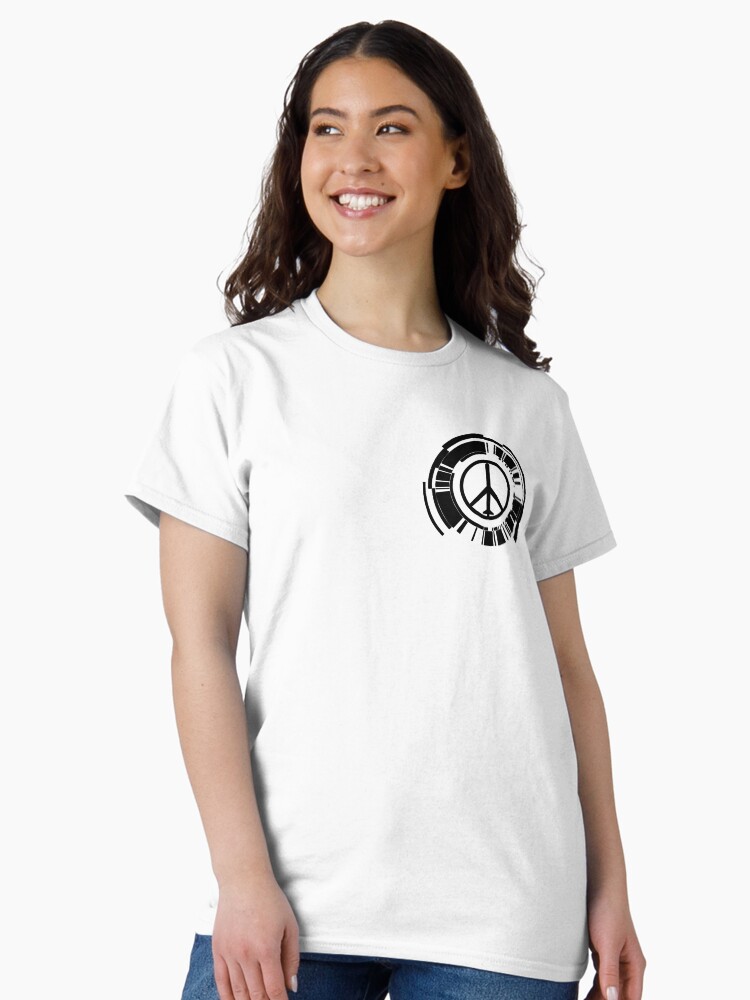 Thumbnail 2 of 7, Classic T-Shirt, Peace Walker Logo designed and sold by Fireseed-Josh.