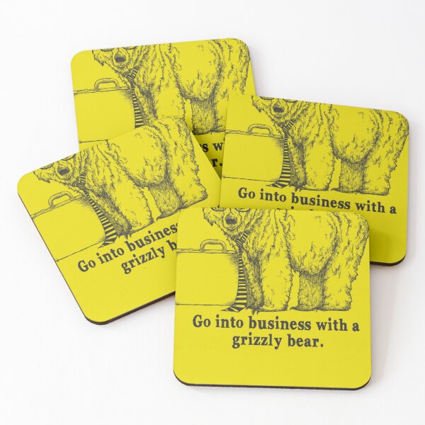Item preview, Go Into Business With A Grizzly Bear  T-Shirt designed and sold by SergejScholz.