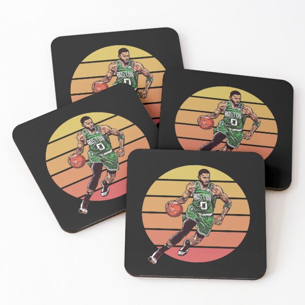 Item preview, Jason Tatum Retro Sunset Illustration designed and sold by COURT-VISION.