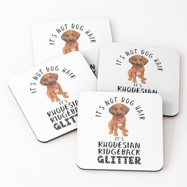 Item preview, It's not dog hair it's RHODESIAN RIDGEBACK glitter funny dog quote designed and sold by theshirtinator.