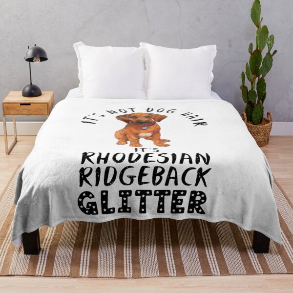 Item preview, It's not dog hair it's RHODESIAN RIDGEBACK glitter funny dog quote designed and sold by theshirtinator.