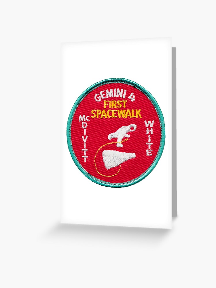 Gemini 4 Mission Logo | Greeting Card