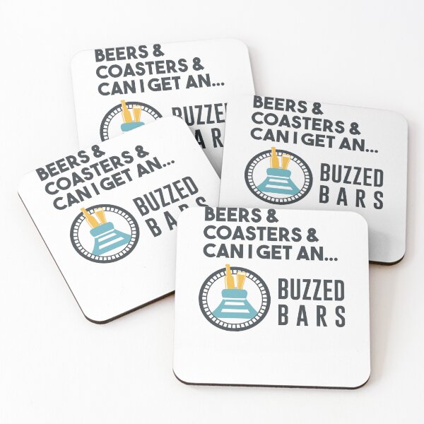 Item preview, Beers Coasters Can I Get an... (Dark Font) designed and sold by JesseRaynor.
