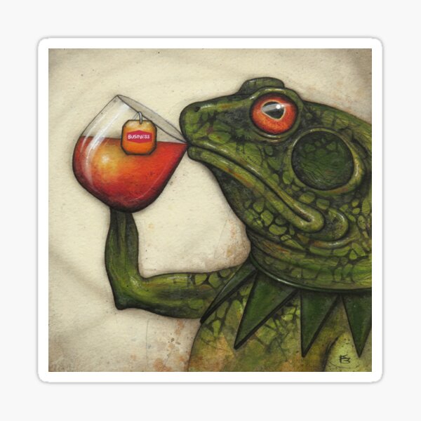 Item preview, None of my Business designed and sold by A Curious Bestiary.