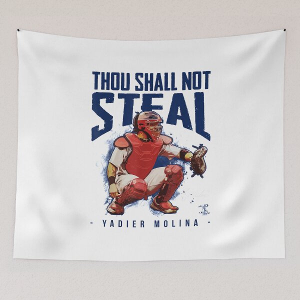 Item preview, Yadier Molina Thou Shall Not Steal  designed and sold by Cuksco2908.