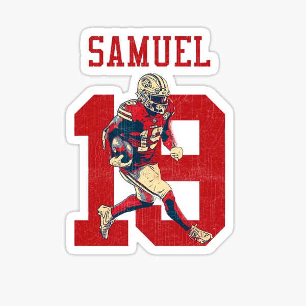 San Francisco 49ers: Deebo Samuel 2021 - Officially Licensed NFL Removable  Adhesive Decal