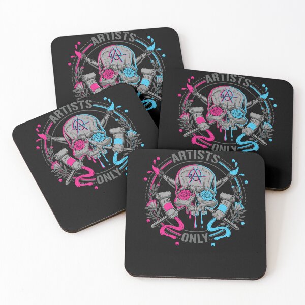 Item preview, Artists Only, Skull emblem for Creative Types, Cool designed and sold by JesseRaynor.