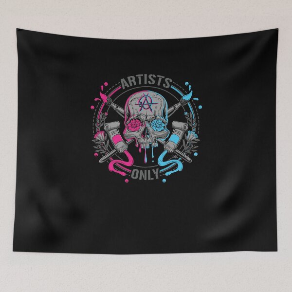 Item preview, Artists Only, Skull emblem for Creative Types, Cool designed and sold by JesseRaynor.
