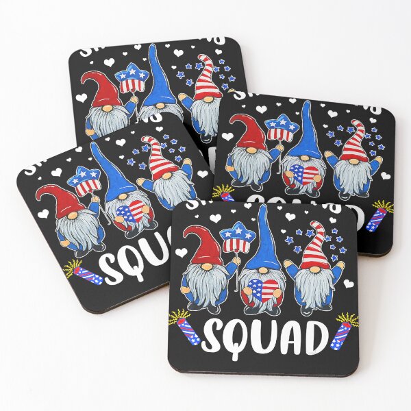 Item preview, Shenanigans Squad Gnomes USA Flag Fireworks 4th Of July designed and sold by SethFrancis37.
