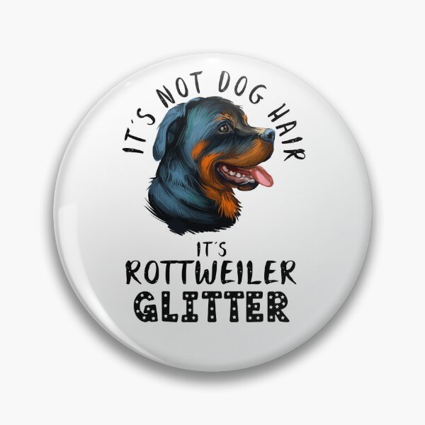 Artikelvorschau, Es sind keine Hundehaare, sondern ein lustiges ROTTWEILER-Glitzer-Hundezitat entworfen und verkauft von theshirtinator.
