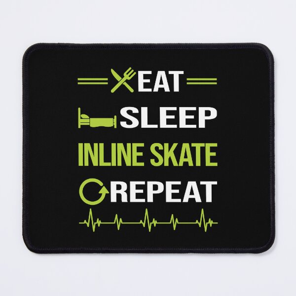 Item preview, Funny Eat Sleep Repeat Inline Skating Skate Skater designed and sold by HappyTshirt1239.