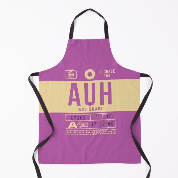 Item preview, Luggage Tag B - AUH Abu Dhabi UAE designed and sold by VoodooCircus.