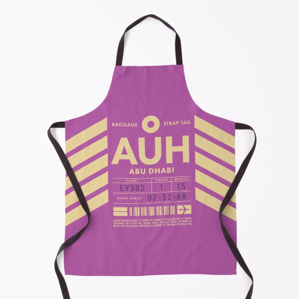 Item preview, Luggage Tag D - AUH Abu Dhabi UAE designed and sold by VoodooCircus.