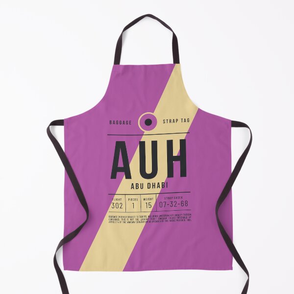 Item preview, Luggage Tag E - AUH Abu Dhabi UAE designed and sold by VoodooCircus.