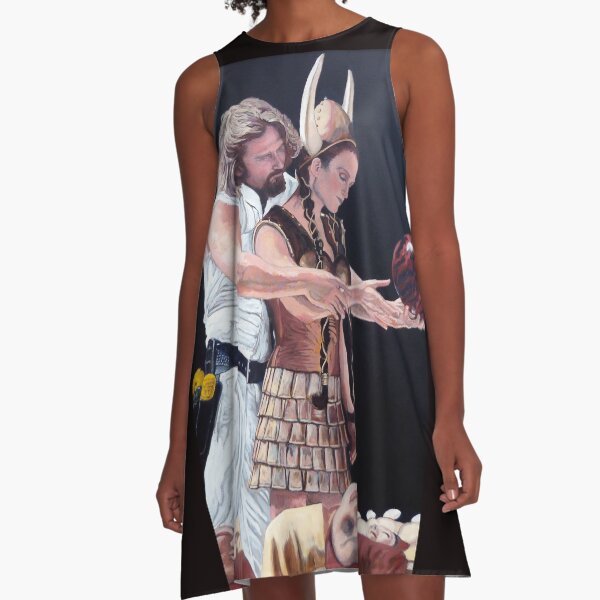 I Just Dropped In A-Line Dress