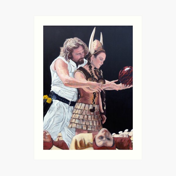 I Just Dropped In Art Print