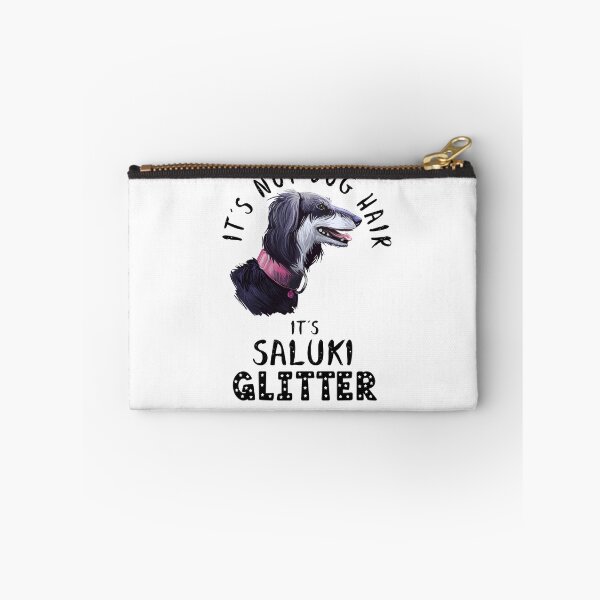 Item preview, It's not dog hair it's SALUKI glitter funny dog quote designed and sold by theshirtinator.