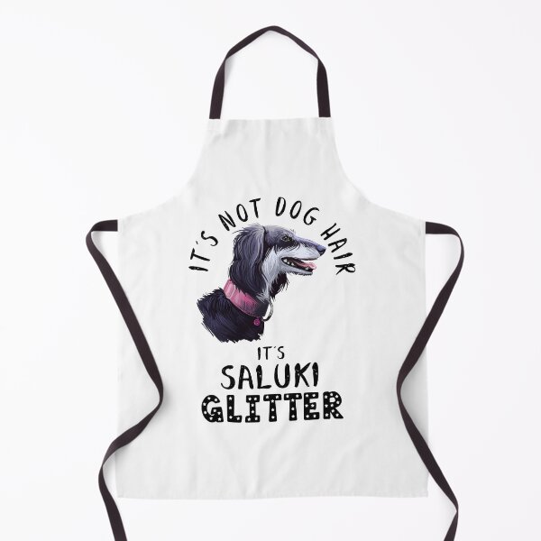 Item preview, It's not dog hair it's SALUKI glitter funny dog quote designed and sold by theshirtinator.