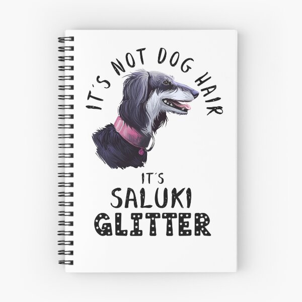 Item preview, It's not dog hair it's SALUKI glitter funny dog quote designed and sold by theshirtinator.