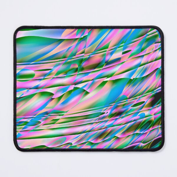 Item preview, Modern Multicolor Abstract Curvy Lines Digital Art designed and sold by AraljanFusion.
