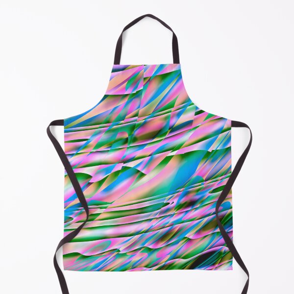 Item preview, Modern Multicolor Abstract Curvy Lines Digital Art designed and sold by AraljanFusion.