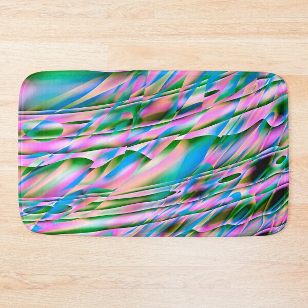 Item preview, Modern Multicolor Abstract Curvy Lines Digital Art designed and sold by AraljanFusion.