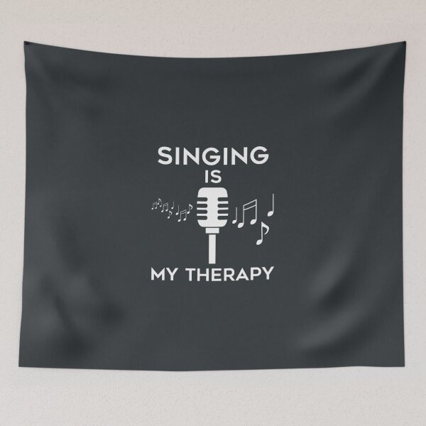 Item preview, Singing is my Therapy Music Teacher Vocal Coach designed and sold by NoiLanDFes.