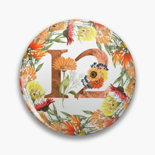 Item preview, Autumn Floral Number 12 designed and sold by BleuSky.