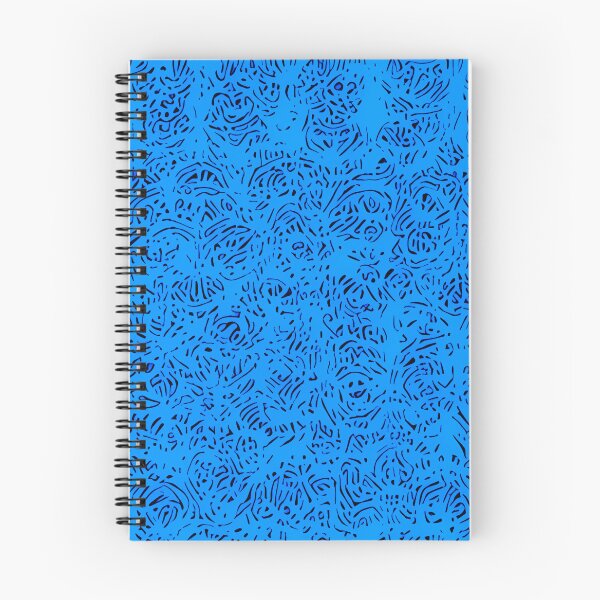 Item preview, Squiggly Pattern - Blue designed and sold by CGArtsy.