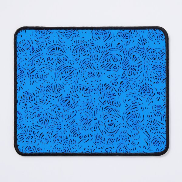 Item preview, Squiggly Pattern - Blue designed and sold by CGArtsy.