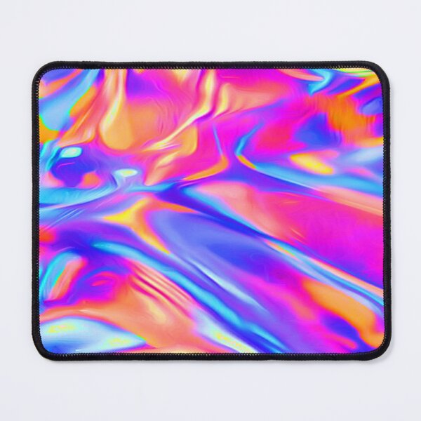 Item preview, Pink Turquoise Iridescent Neon Flowing Marble  designed and sold by lorrinani.