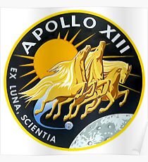 Apollo 13 Mission Logo Poster