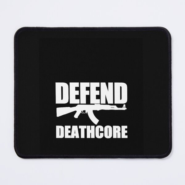 Item preview, Defend Deathcore - White Graphic T-Shirt designed and sold by GabyGartner.